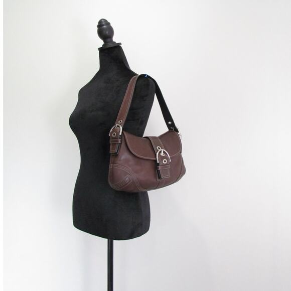 Coach Vintage Y2K Brown Leather Soho Bag - Picture 5 of 10